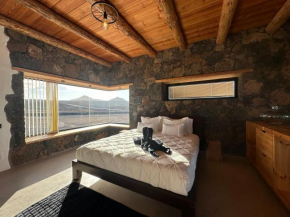 Casita Tahona con vistas de infarto al mar y volcanes con absoluta privacidad